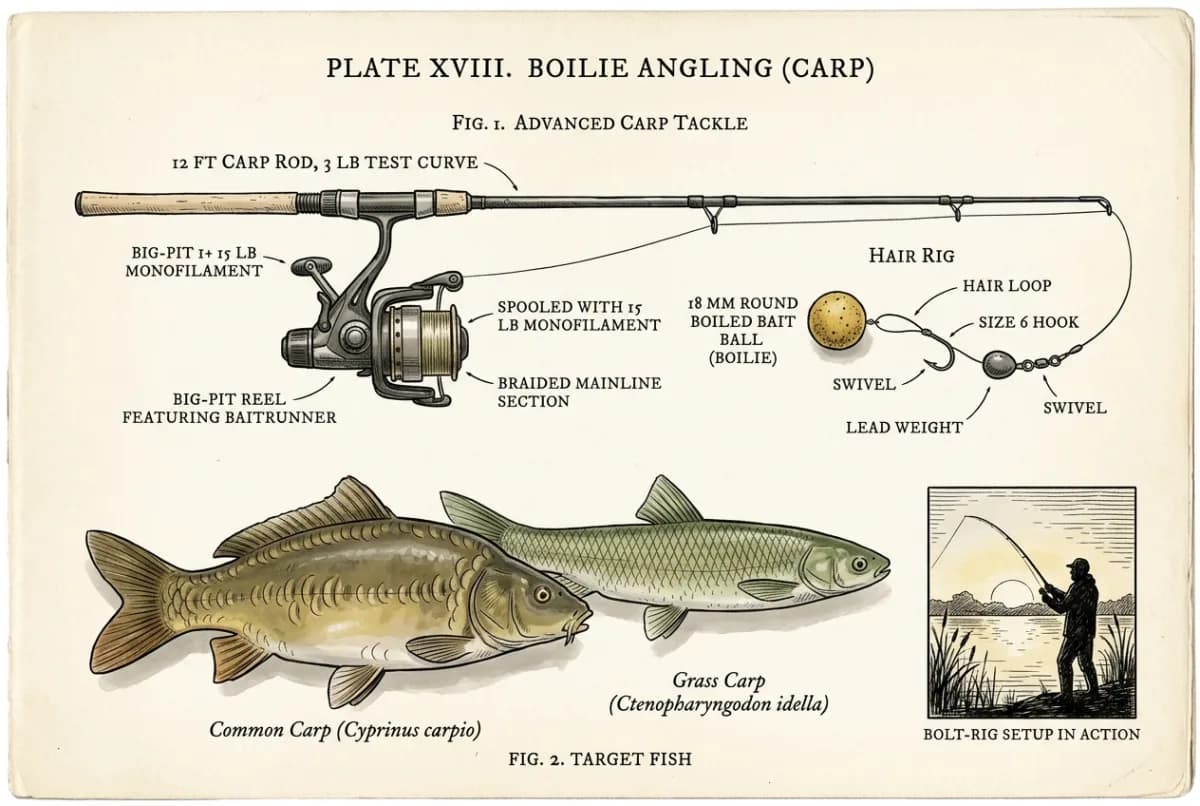 Pesca con Boilies (Carpa)