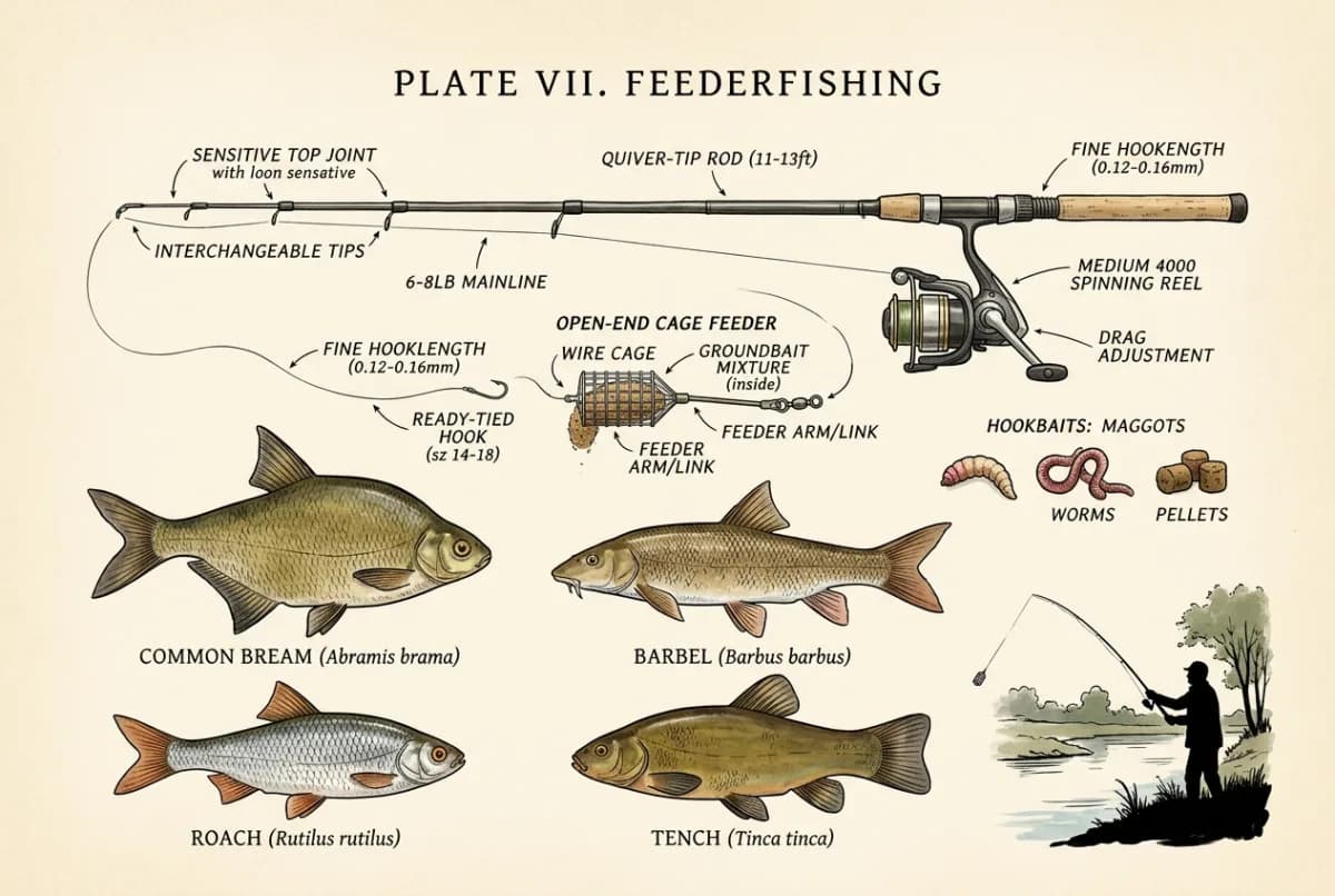 Pesca con feeder