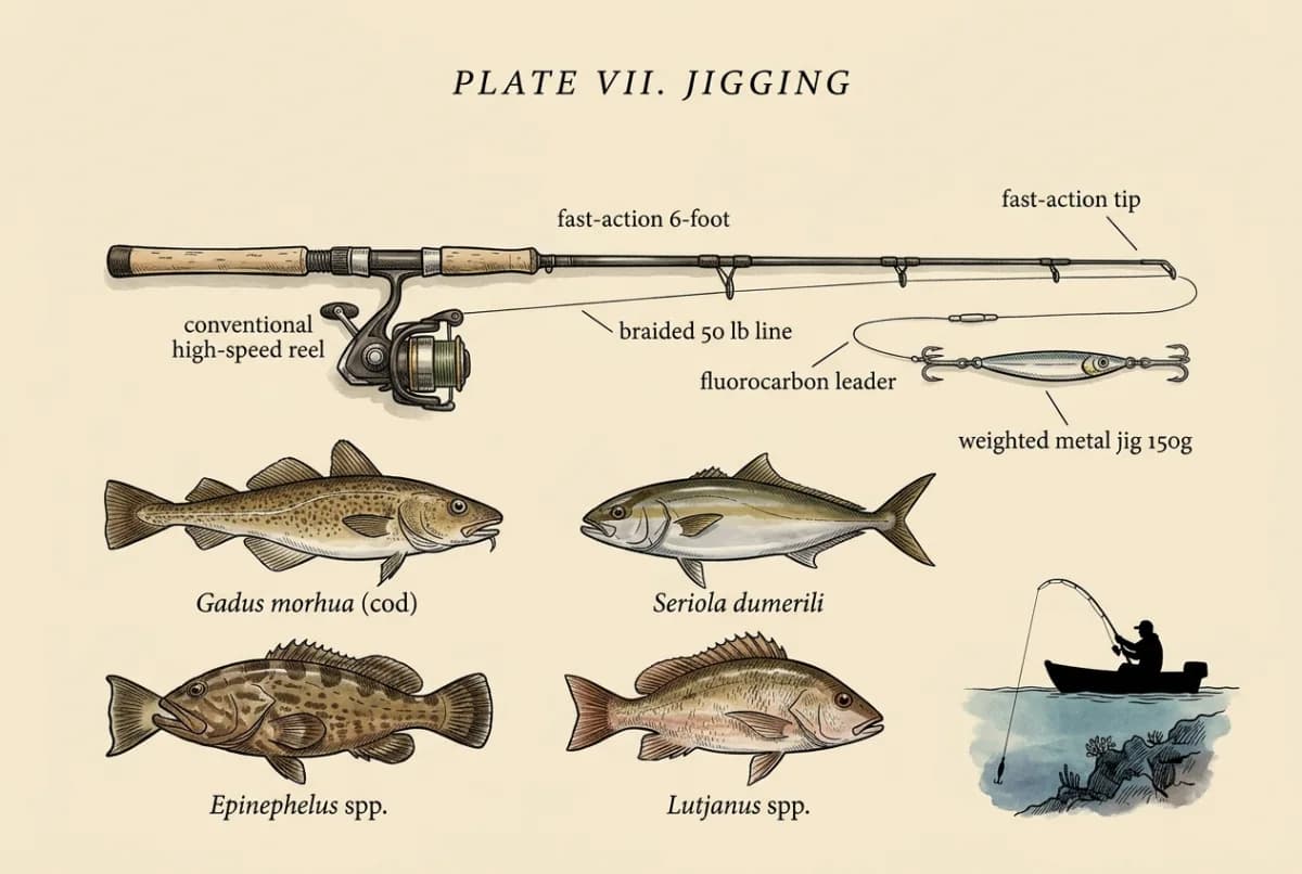 Jigging (Pesca Vertical con Señuelos)
